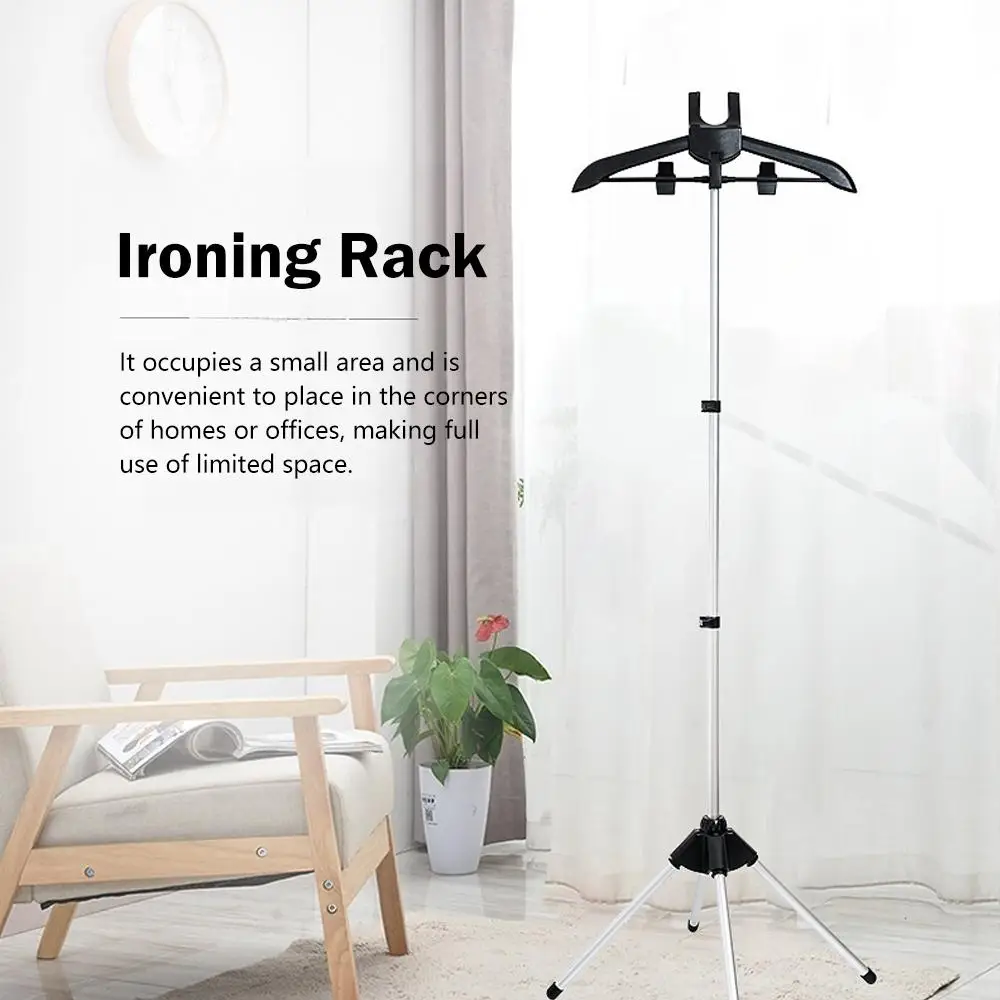 Steamer Stand Telescopic Garment Steamer Rack Height Ironing Standing Handheld Steam Garment Hanger Bracket Adjusta Z4w9