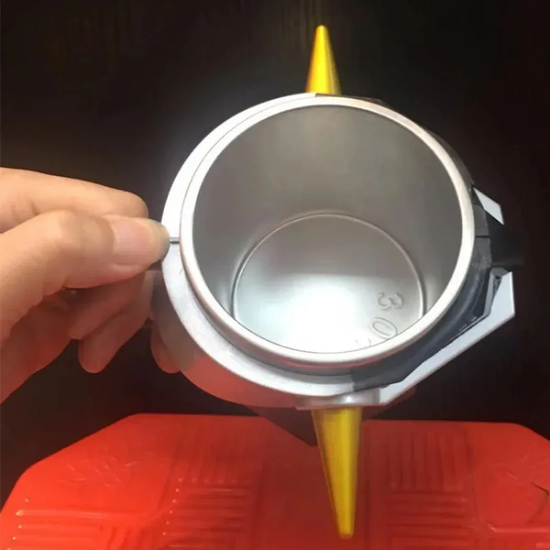 Stainless Steel Cup Coffee Mugs 410ml MAZINGER Z Transformation Robot Lid Office Milk Tea Cups Drinkware