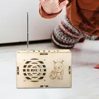 DIY Radio Model Science Kits Crafts Educational Classroom Teaching Building Set 4