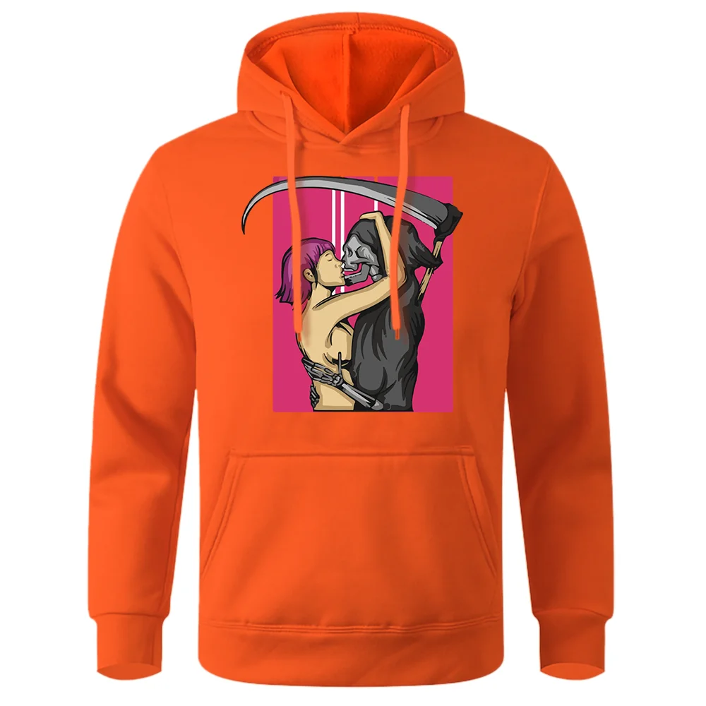 

Мужская толстовка с капюшоном, в стиле панк-рок