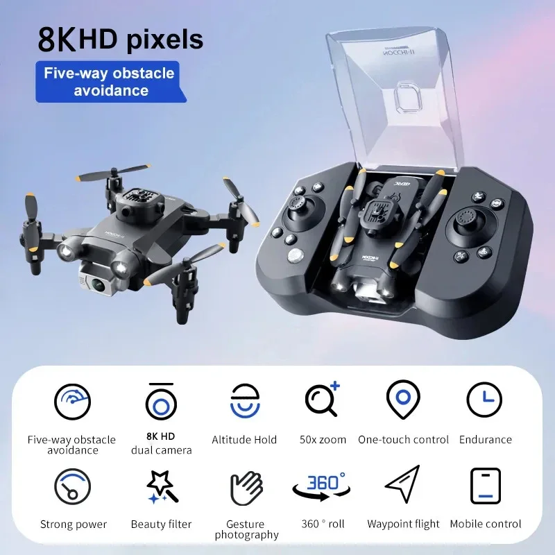 Drone quadcopter XIAOMI Mijia 4DRC V30 Mini 5G 8K HD Dual Camera GPS FPV 5 Sided Obstacle Avoidance Drone RC 10000M