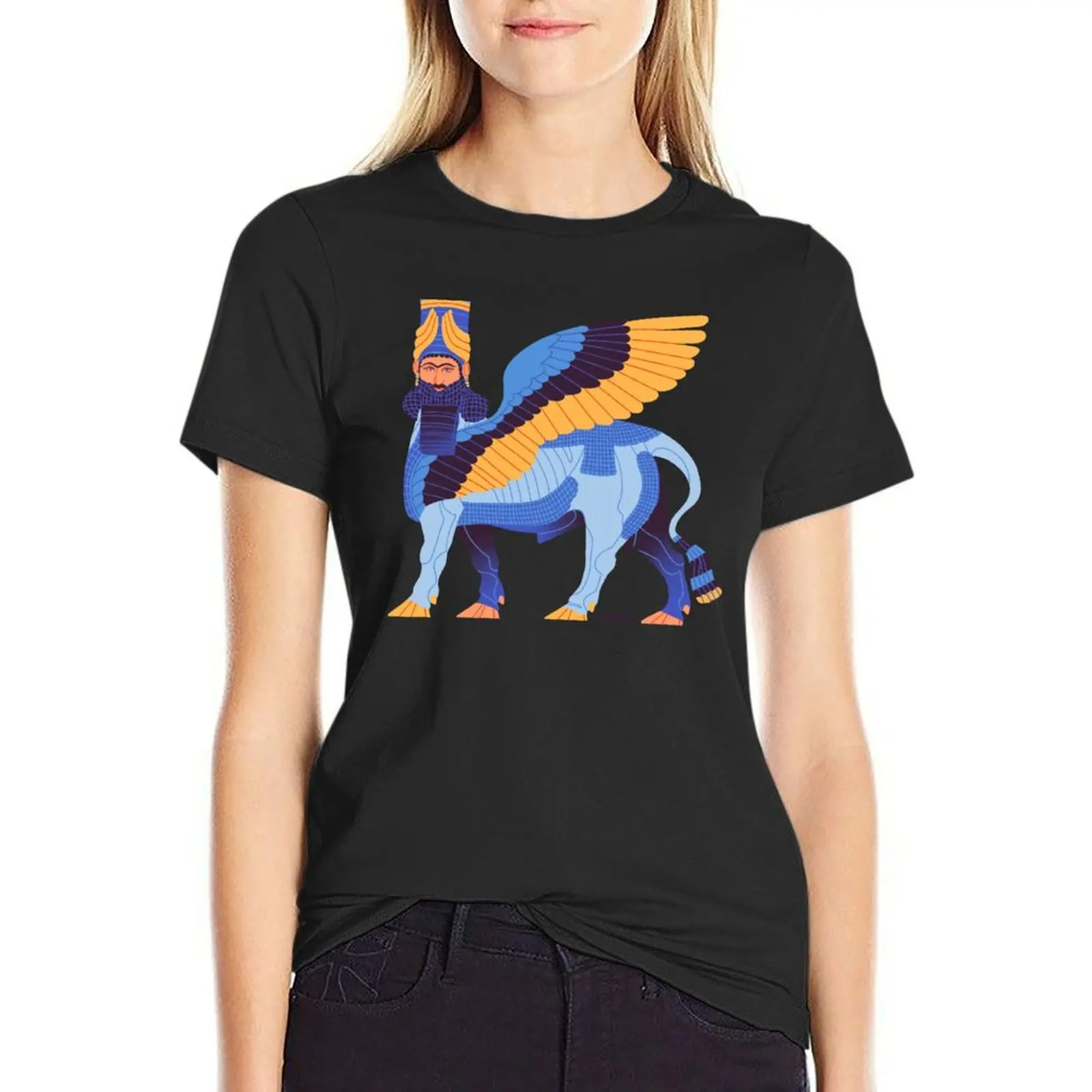

Lovely Lamassu T-shirt graphics plus size tops tshirts for Women