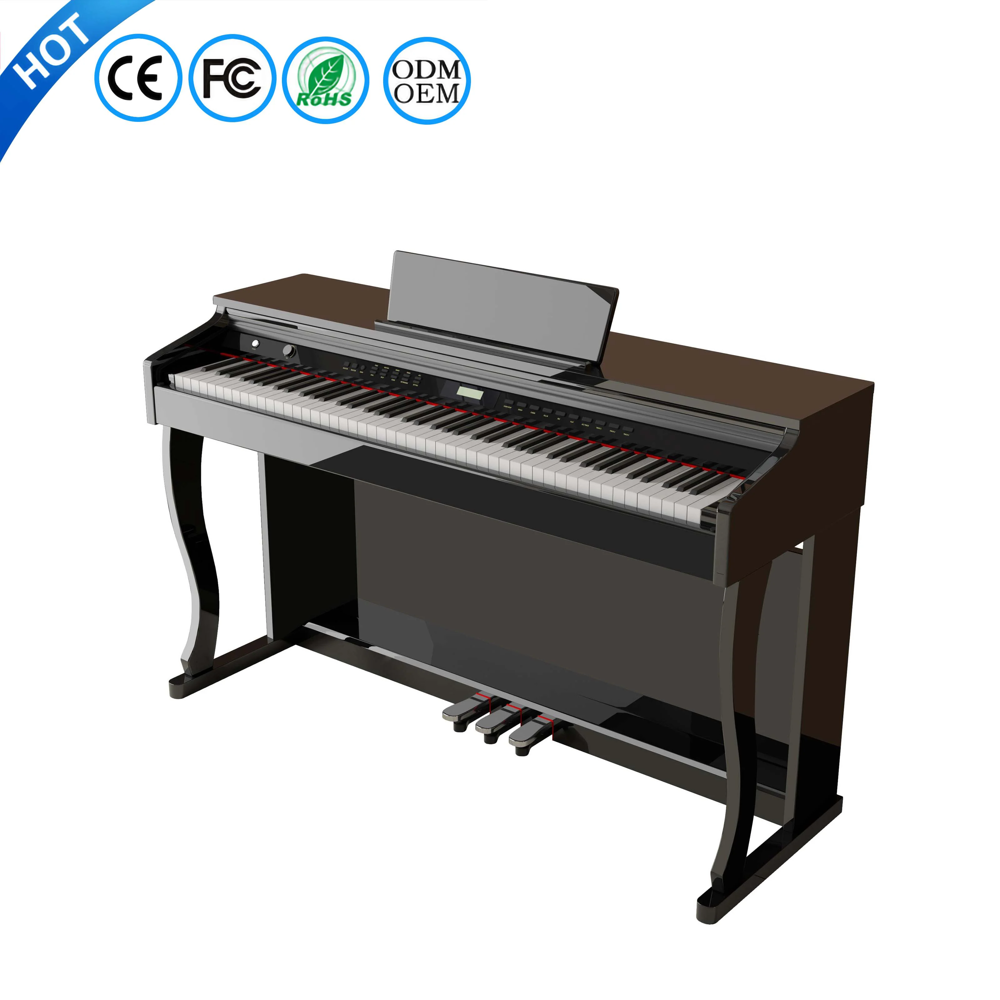 Blanth Pianoforte Elettronico 88 Tasti Pianoforti Digitales 88 Tasti Ponderati Pianoforte Digitale Professionnel Strumenti Musicali