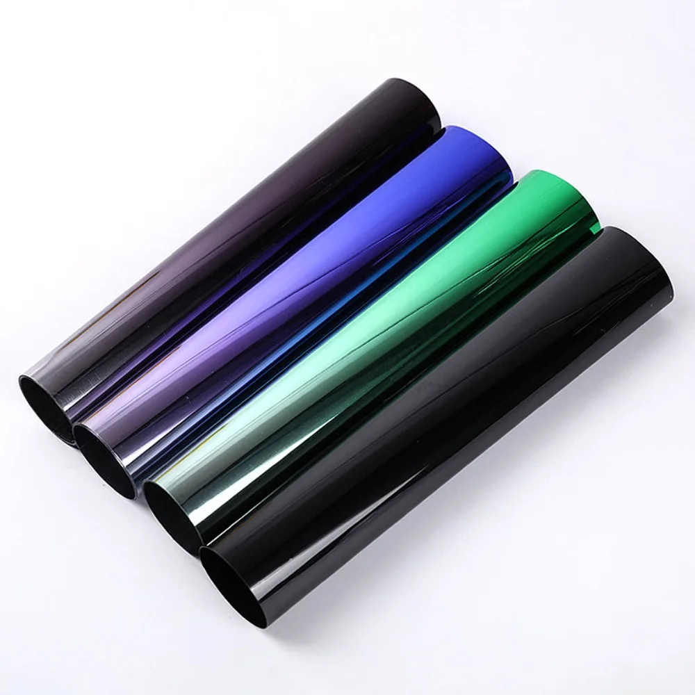 150x20cm Car Sun Shade Front Windshield Sunshade Protector Solar Window Tint Film Heat Insulation Color Changing Film Universal