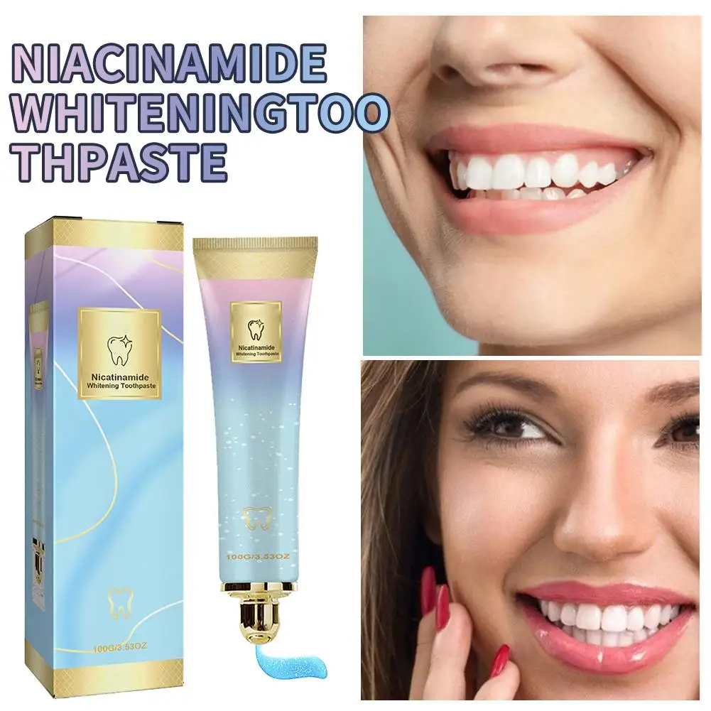 Teeth Whitening Product Niacinamide Whitening Toothpaste Oral Cleaning Teeth Teeth Refreshing Care Toothpaste Brighten Breath 100g Cleaning P7i0, teeth whitening product, teeth whitening essence, teeth health product