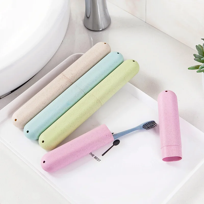 Toothbrush Covers Toothbrush Case Toothbrush Storage Box 1pc Portable Travel Camping Toothbrush Tube Box Cover Water Filter Anti-dirty Bathroom Accessories Fashion Packaging Storage Box