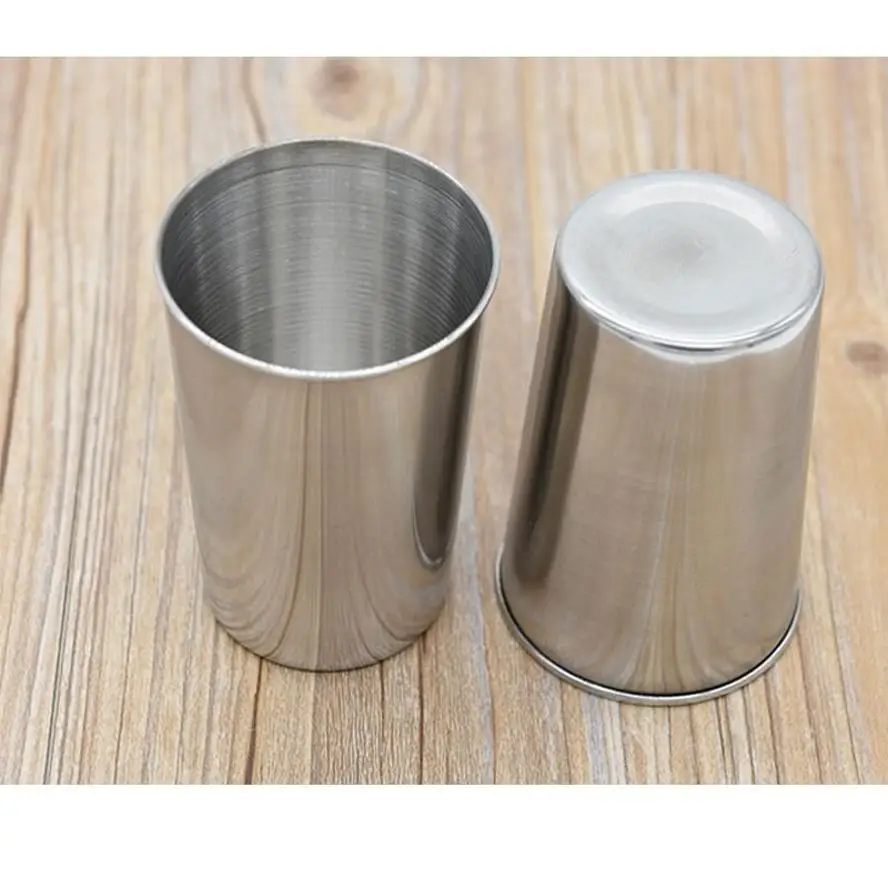 Portable Stainless Steel Reusable Tumbler – Versatile Drink Cup