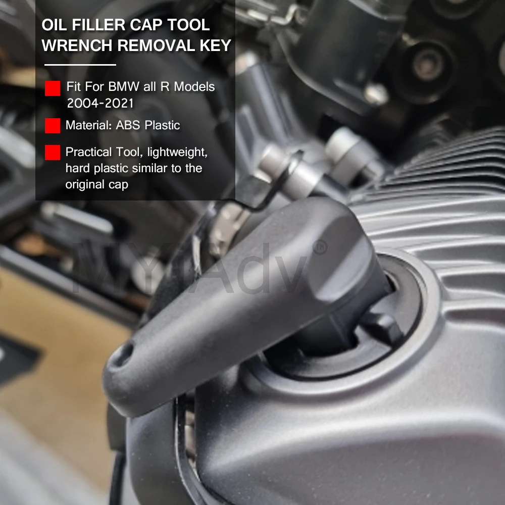 Motorcycle Key Accessories For BMW R1200GS R1250RT Engine Key Oil Filler Cap Tool Wrench Removal For R NINE T R1250GS R 1250 1200 GS LC RT RS motorcycle key accessories