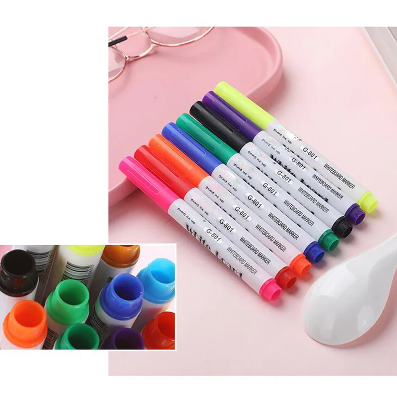 8/12 Colors Magical Water Painting Pen Set, Water Floating Doodle/graffiti  Drawing Early Art Education Pens For Kids, Magic Whiteboard Marker - Temu