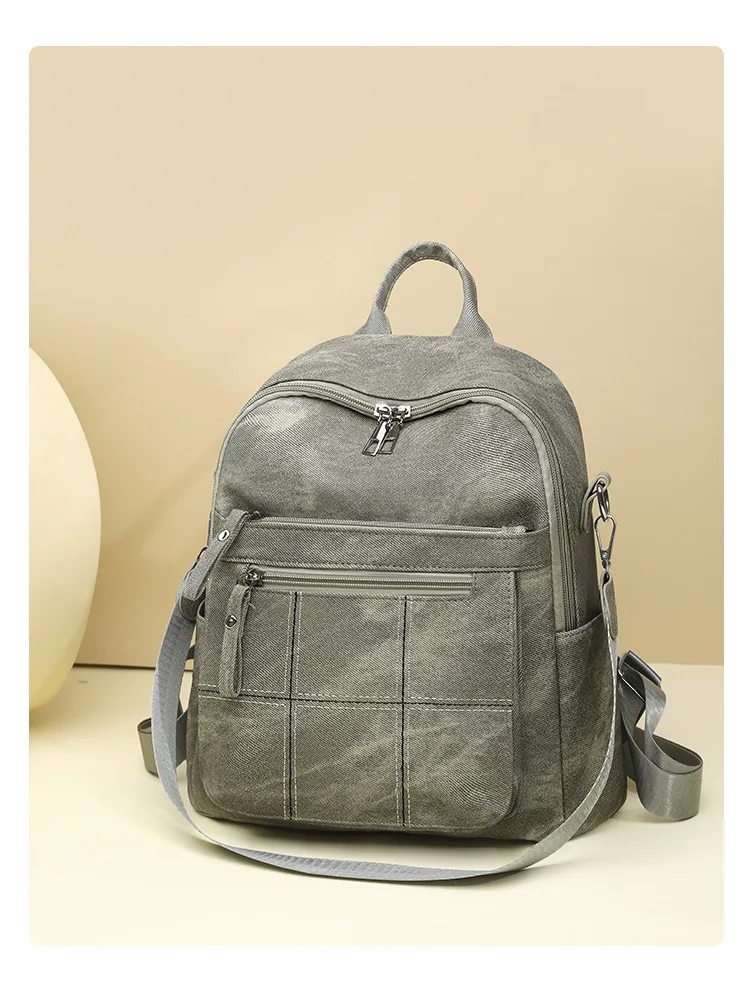 Leichter Stil, ausgezeichneter modischer, genähter Rucksack, Business-Laptoptasche, Reisen, große Kapazität, lässiger Rucksack, Geschenke für Mädchen – Detail 17