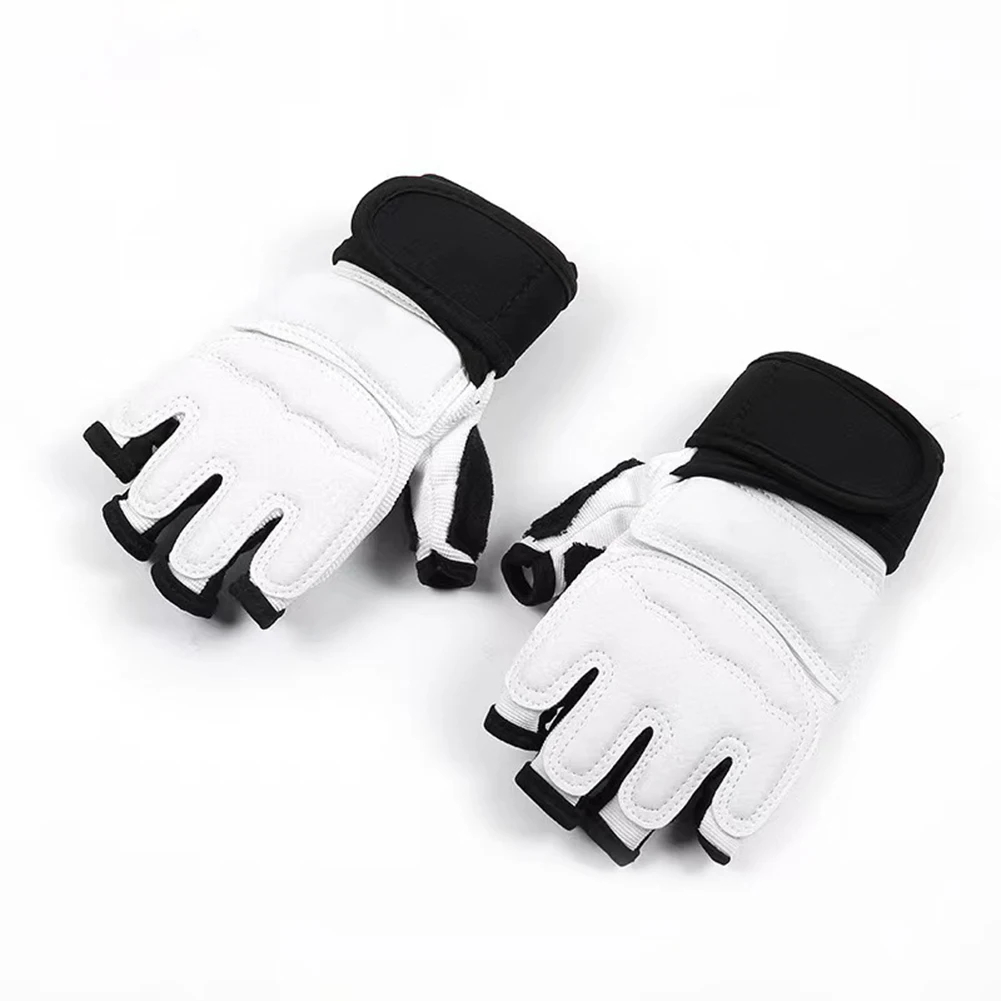 

Boxing Trainning Fighting Gloves for Kids Half Mitts MMA Professional PU Leather Boxing Punch Bag Martial Sparring Arts Gloves