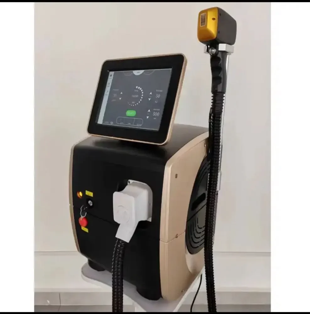 

2024 полупроводниковый лазер александрит, постоянное удаление волос: 808 755 1064nm3 длина волны, безболезненное, охлаждающее лазерное удаление волос