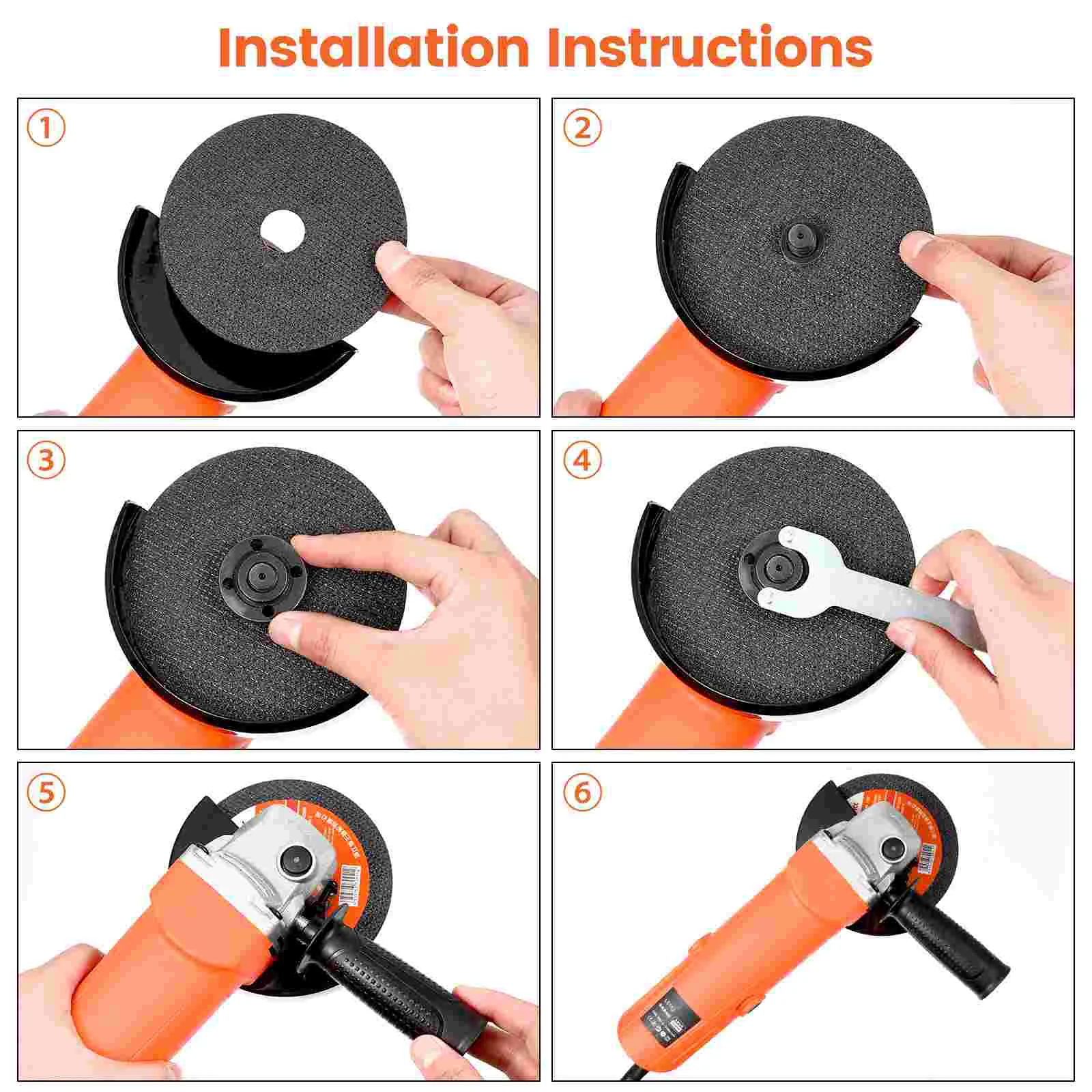 Angle grinder Brushed Cutting Power Tool Corded Angle Grinding Machine Electric Sanders