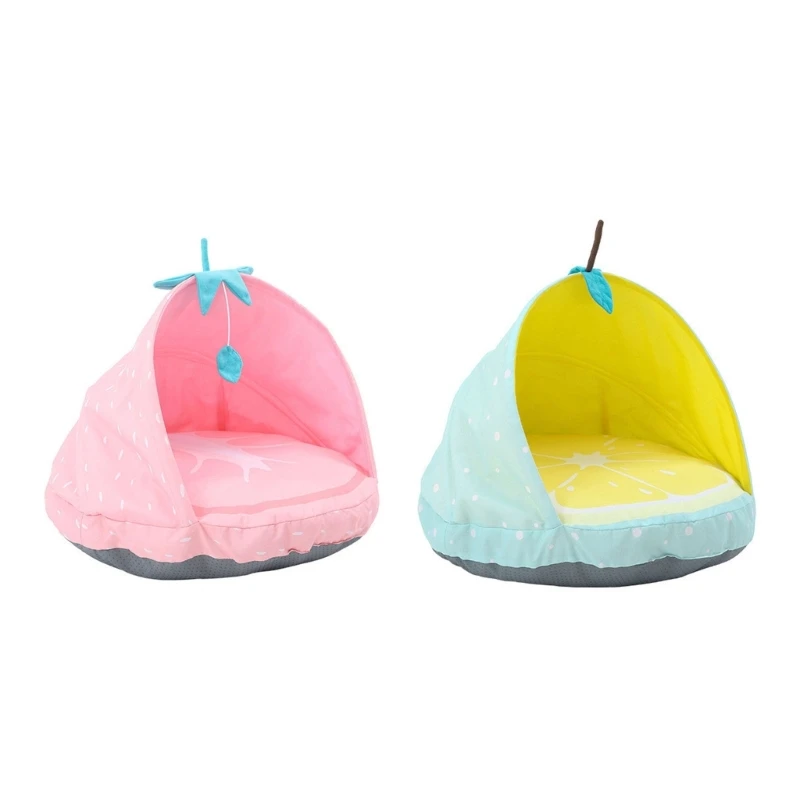 

Pet Teepee Dogs Cat Кровать для кошек, собак, кемпинг, палатка для отдыха на открытом воздухе, съемная D0LD