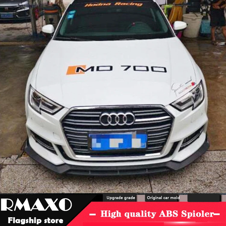 Dla Audi A3 Abs Ochraniacz Dyfuzor Tylnego Zderzaka Dla 2019-2020 Audi A3 Body Kit Zderzak Tylna Przednia Łopata Tylny Spoiler