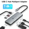 RSHTECH USB C Hub hdmi 4k 120hz 8K HDMI 10Gbps Data Transfer Speed 100W Power Delivery with SD/TF Reader USB-C Docking Station 1