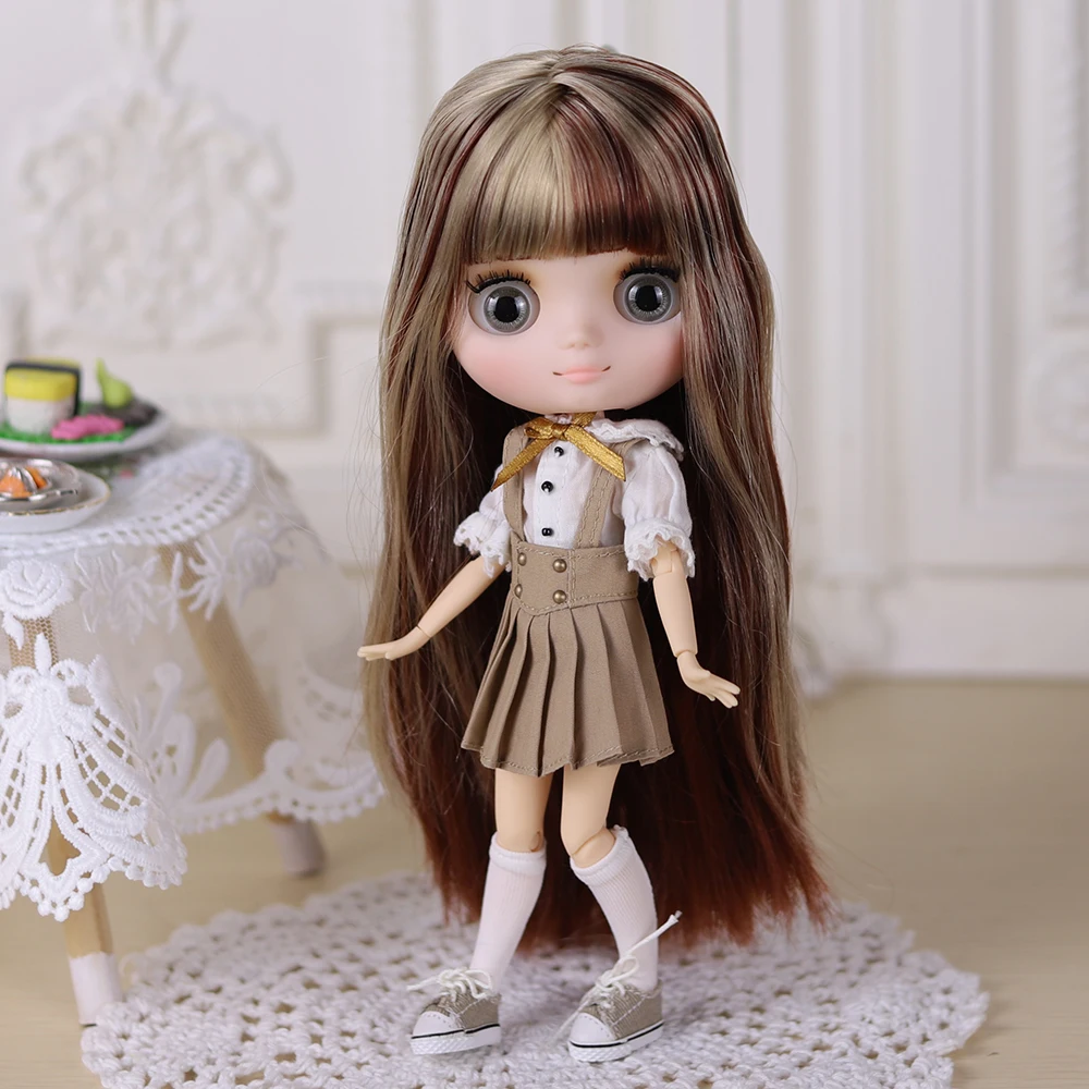 Reborn Doll ICY DBS Middie Blyth 1/8 BJD joint body white skin cute set 20cm DIY toys girls gifts SD