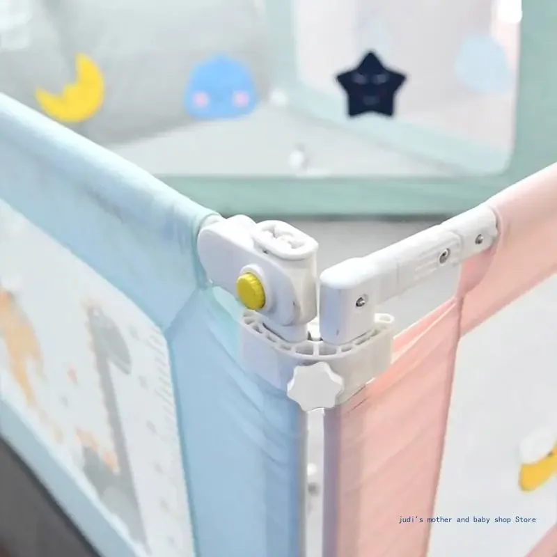Infant Bed Barrier Clasps Multifunction Crib Guardrails Connection Toddler Crib Reinforcement Brackets Edges Supporting