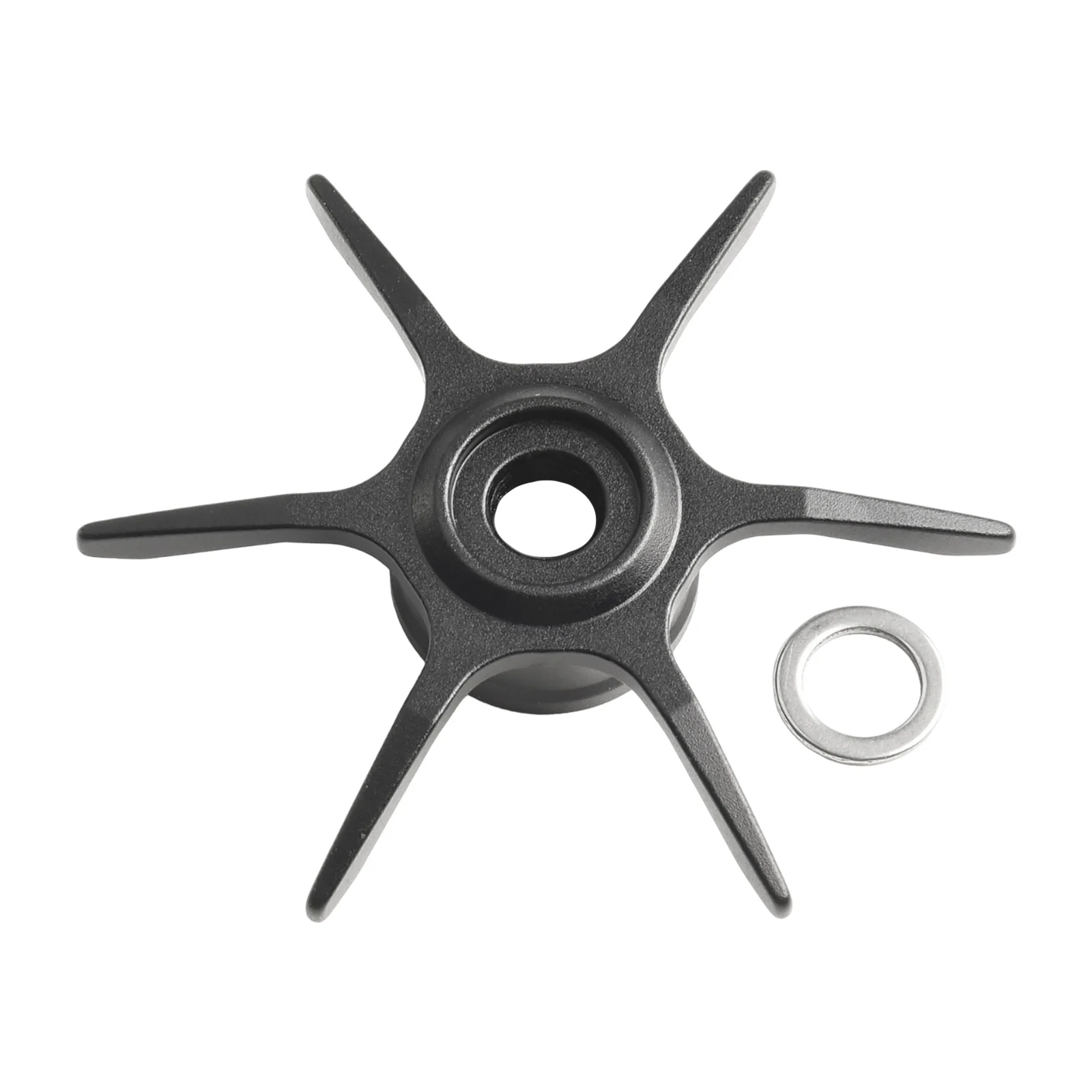 Modifizierte Aluminium-Sternbremse für Abu Max Serie B3B4P3P4P5 Wassertropfenrad Sechs-Stern-Bremse Angelrollen-Zubehör – Detail 3