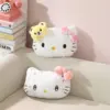 Sanrio Hello Kitty Headrest Seat Belt Cover Back Cushion Kawaii Japanese Style Car Accessories Cute Kitty Cat Pillow Blanket 5
