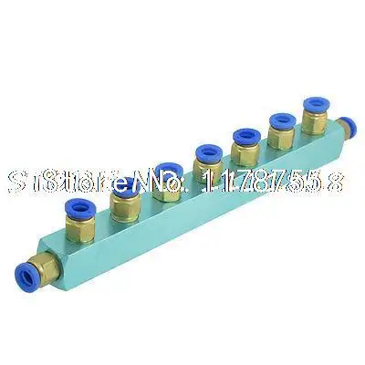 

Air Hose Fitting 8mm 7 Position Push in to Connect Quick Coupler