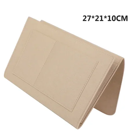 

Felt Bedside Organizer Bag hanging storage bags sofa remote control pockets office sundries Holder Household Supplies Cleaning