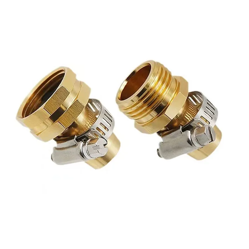 GardenHoseQuickConnectorsRepairDamagedLeakyWaterTubeingAdapterPipeFittingIrrigation