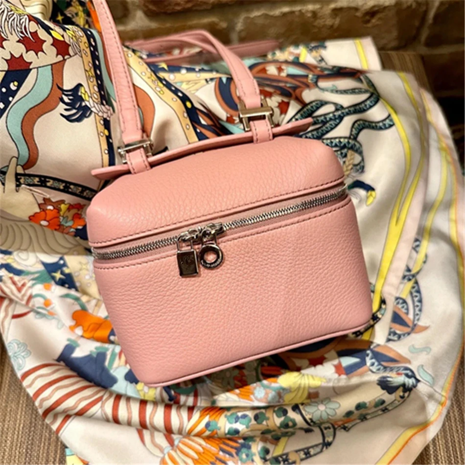 

LP Extra Pocket Pouch L 11.5 With Wide Opening Double-slider Zipped Closure Shoulder Bags 2023 New Real Leather Luxury Mini Bags