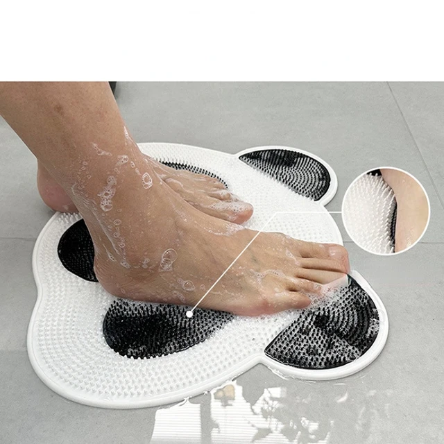 Silicone world PVC Anti-skid Bath Mats Soft Shower Bathroom Massage Mat  Suction Cup Non-slip Bathtub Carpet 40x100cm Floor Mat - AliExpress