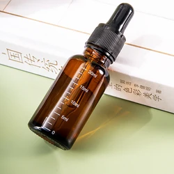 Oils Multipurpose Refillable Dropper Bottle Brown Glass Dispensing Bottles Reusable Dropper Bottle Skincare Dropper Bottles
