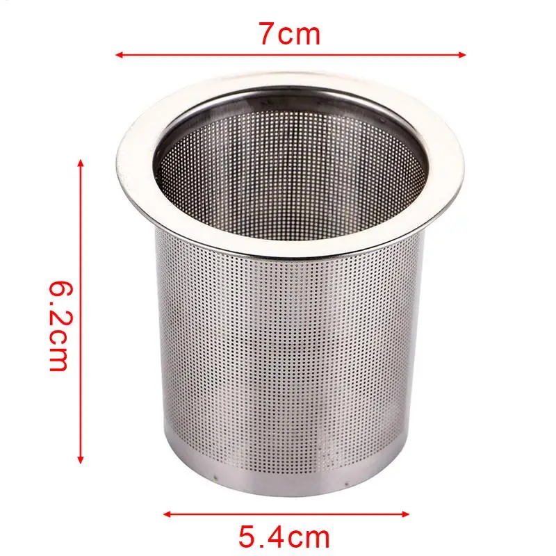 Strainer 304 Stainless Steel Cup Strainer Large Capacity Teapot Infuser Filter for Tea  Straining for Teapot Kitchen Accessories