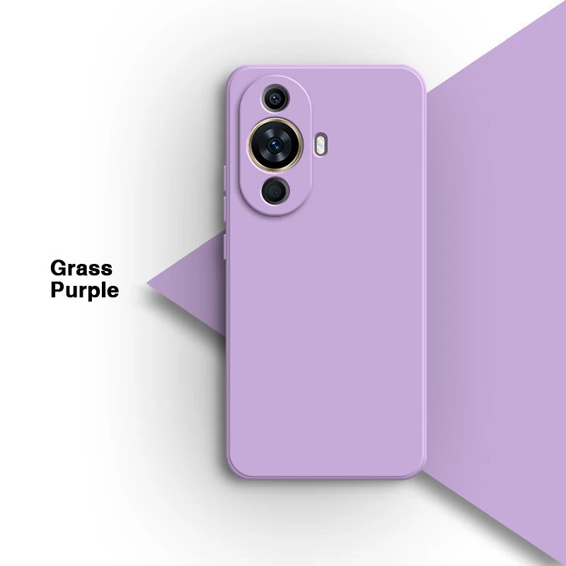 Premium Liquid Silicone Back Cover for Huawei Nova Series - Simple, Stylish, Durable