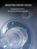 Baby Safe Silicone Round Matte Nipple with Straw Gravity Ball for 7cm Diameter Bottles and Nipple Accessories 3