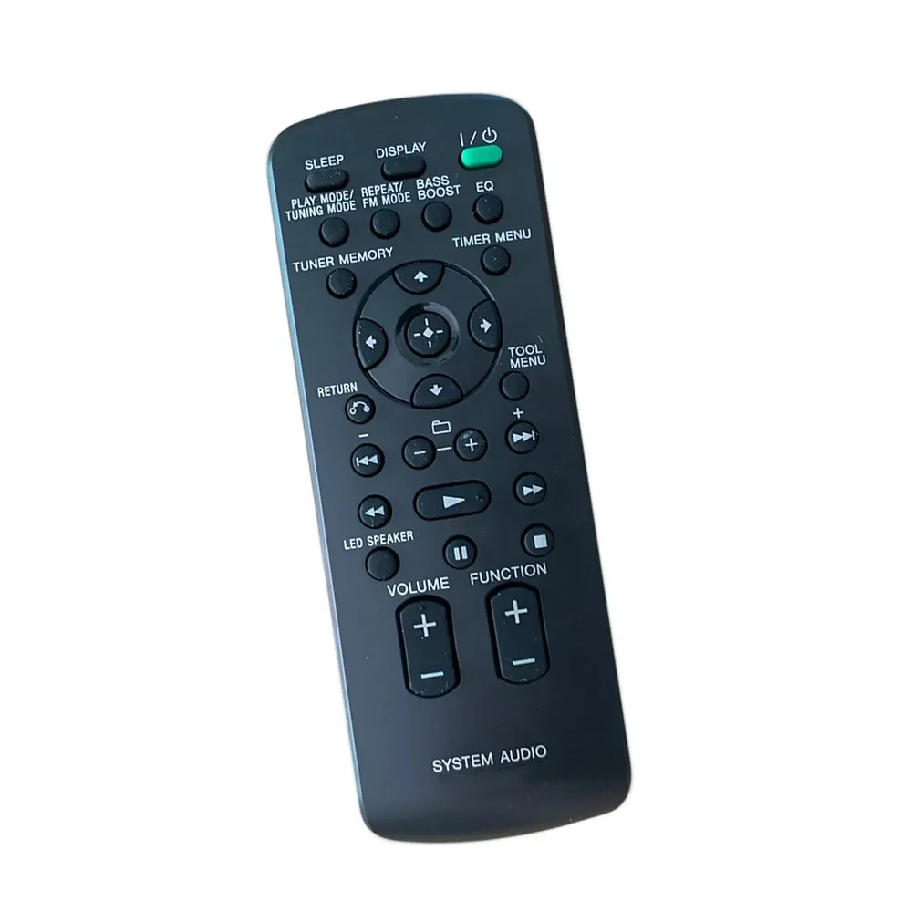 

Новый оригинальный пульт дистанционного управления, подходит для SONY CMT-LX30IR, HCD-BX77DBI, HCD-LX50WMR, RDH-GTK37IP, стереосистемы Micro Hi-Fi