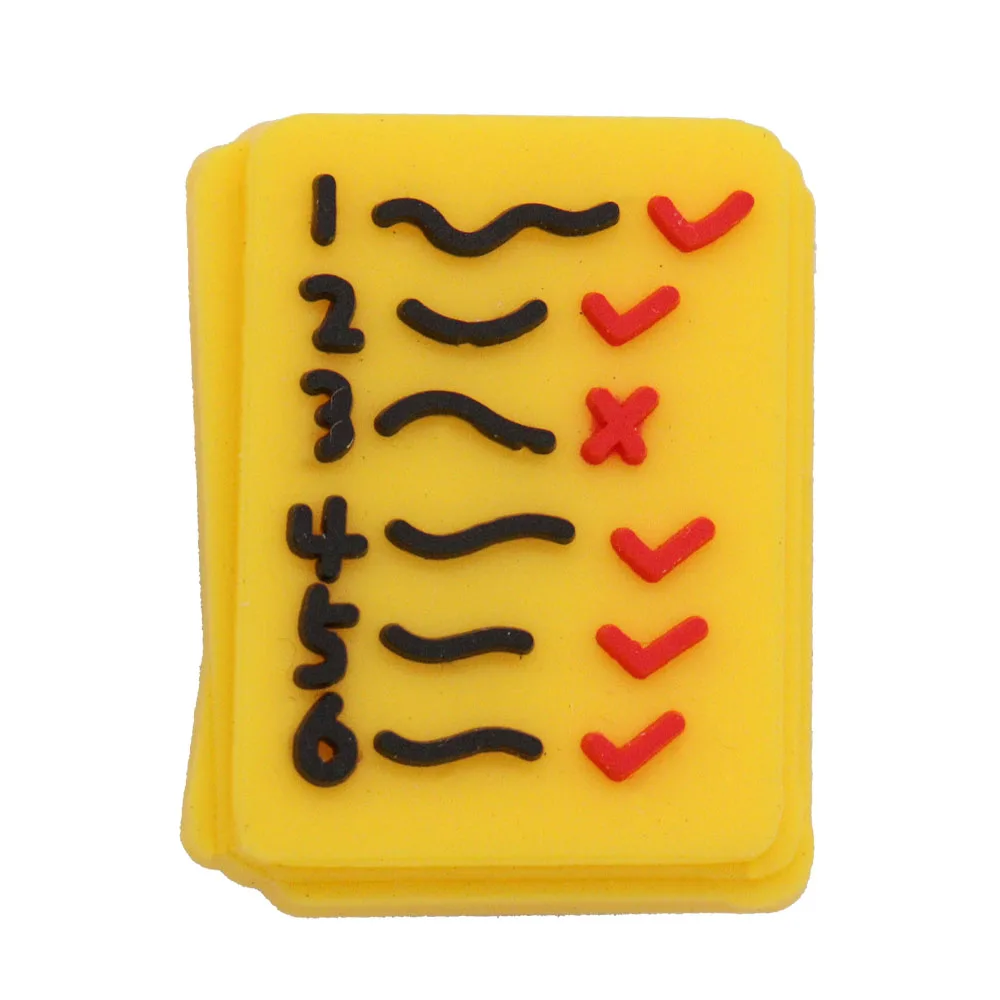 PVC Shoe Charms - Graduation School Bus Teacher Design