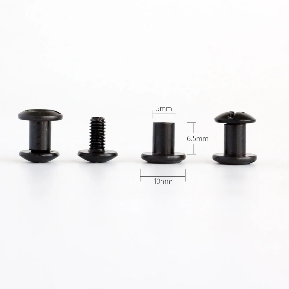 Tactical Chicago Screws Slotted Posts Cross Head M4 Screw DIY Kydex Leather Holster Sheath