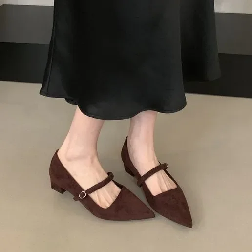 New Women Shallow Mary Jane Shoes Fashion Shallow Slip On Slingback Sandals Soft Casual Pumps Dress Shoes Mujer 2026