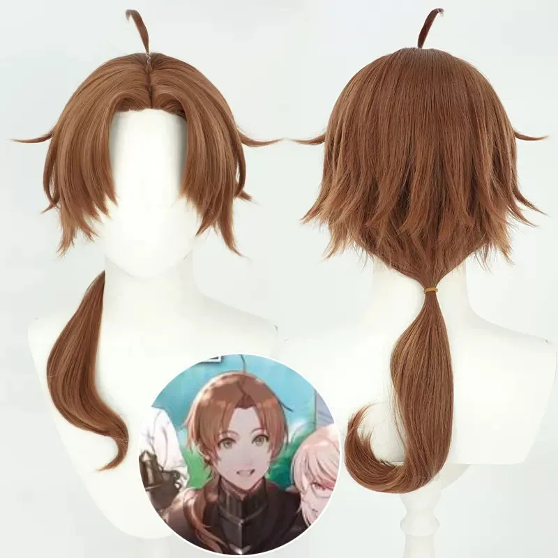 

Anime Mushoku Tensei Rudeus Greyrat Cosplay Wig 60CM Long Costumes Wig Halloween Party Costume Accessories For Unisex