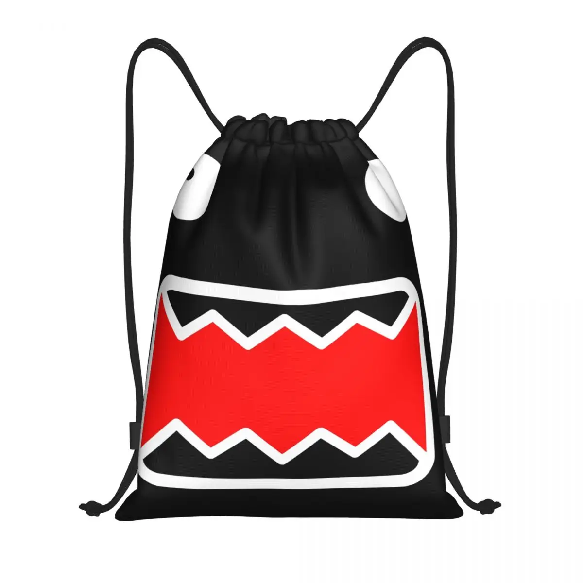 Domo Kun Doll Face Multi-function Portable Drawstring Bags Sports Bag Book Bag For Travelling