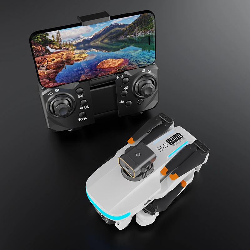 

New P14 Mini Drone 4k Profesional 8K HD Camera Obstacle Avoidance Aerial Photography Optical flow Foldable Quadcopter Gifts