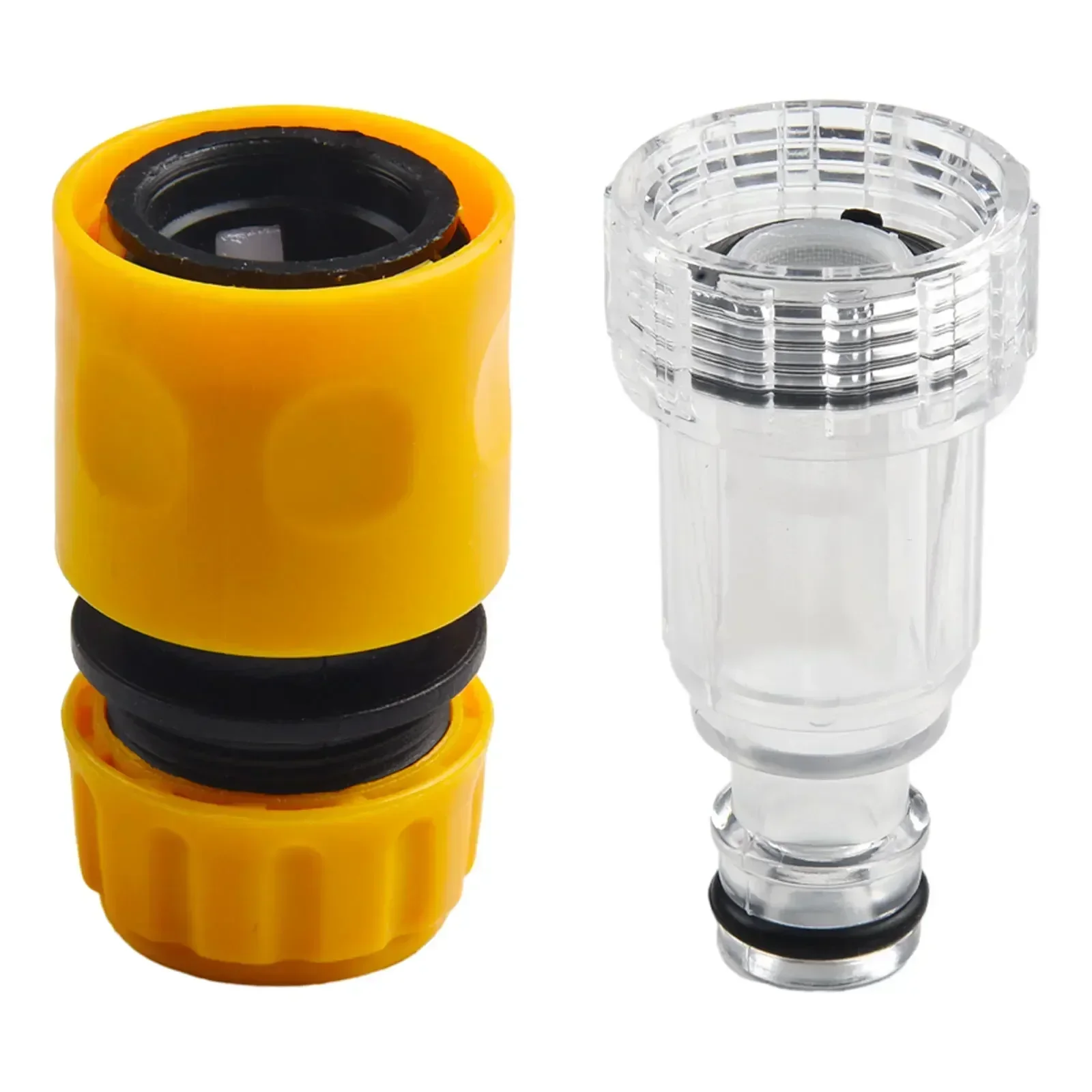 1*Water Connector 1*Filter High Pressure Washer Car Washer Adapter 2-piece Set And High Quality