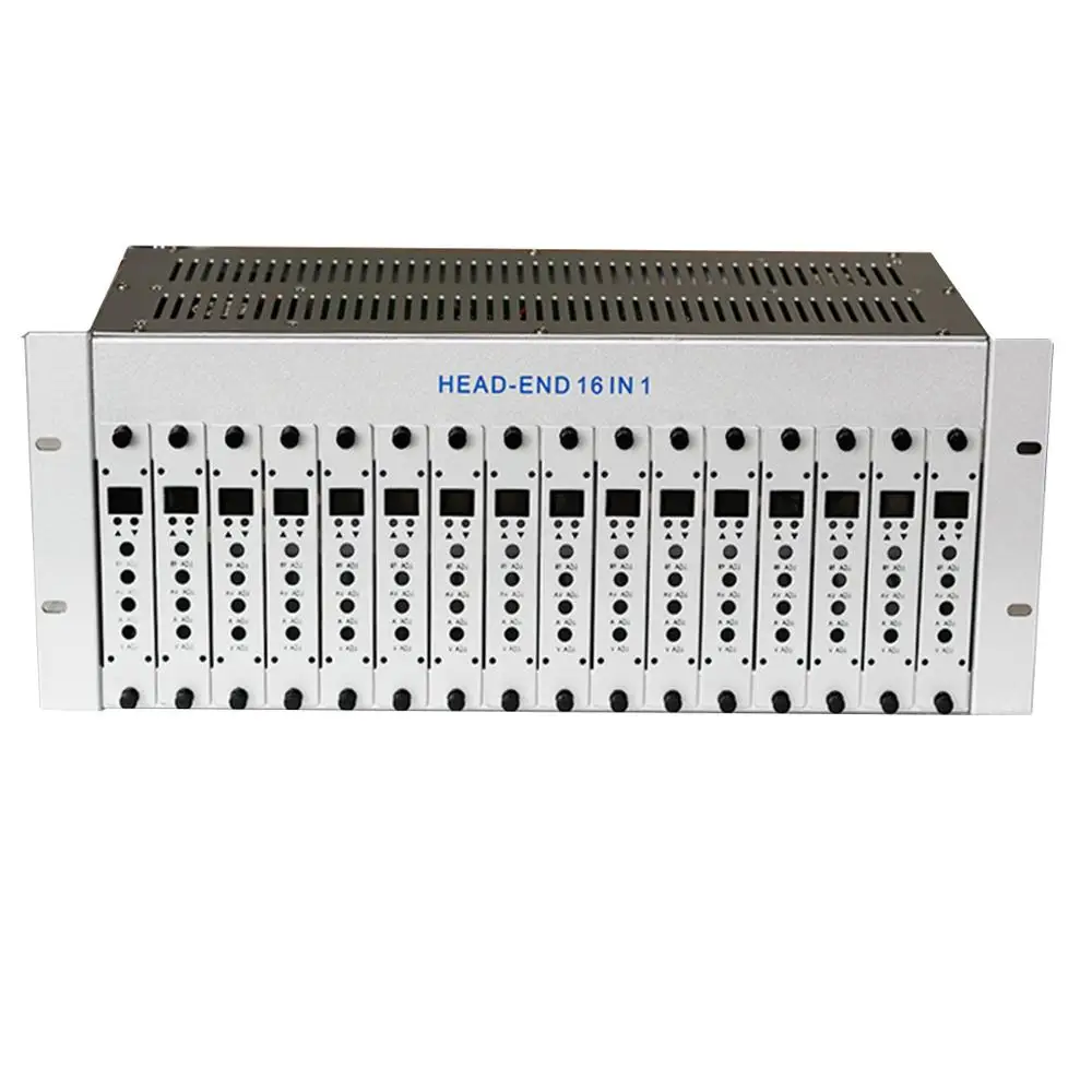 

16-channel Av To Rf Analog Modulator Pal-dk Pal-bg Ntsc Secam Hotel Catv Front-end System Agile Neighbor Frequency