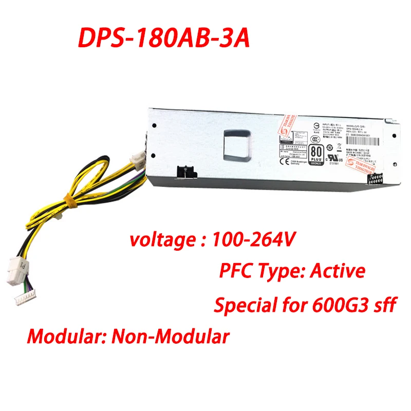 180w Power Supply Server 600G3 Sff 180W Computer PSU DPS 180AB 3A DPS