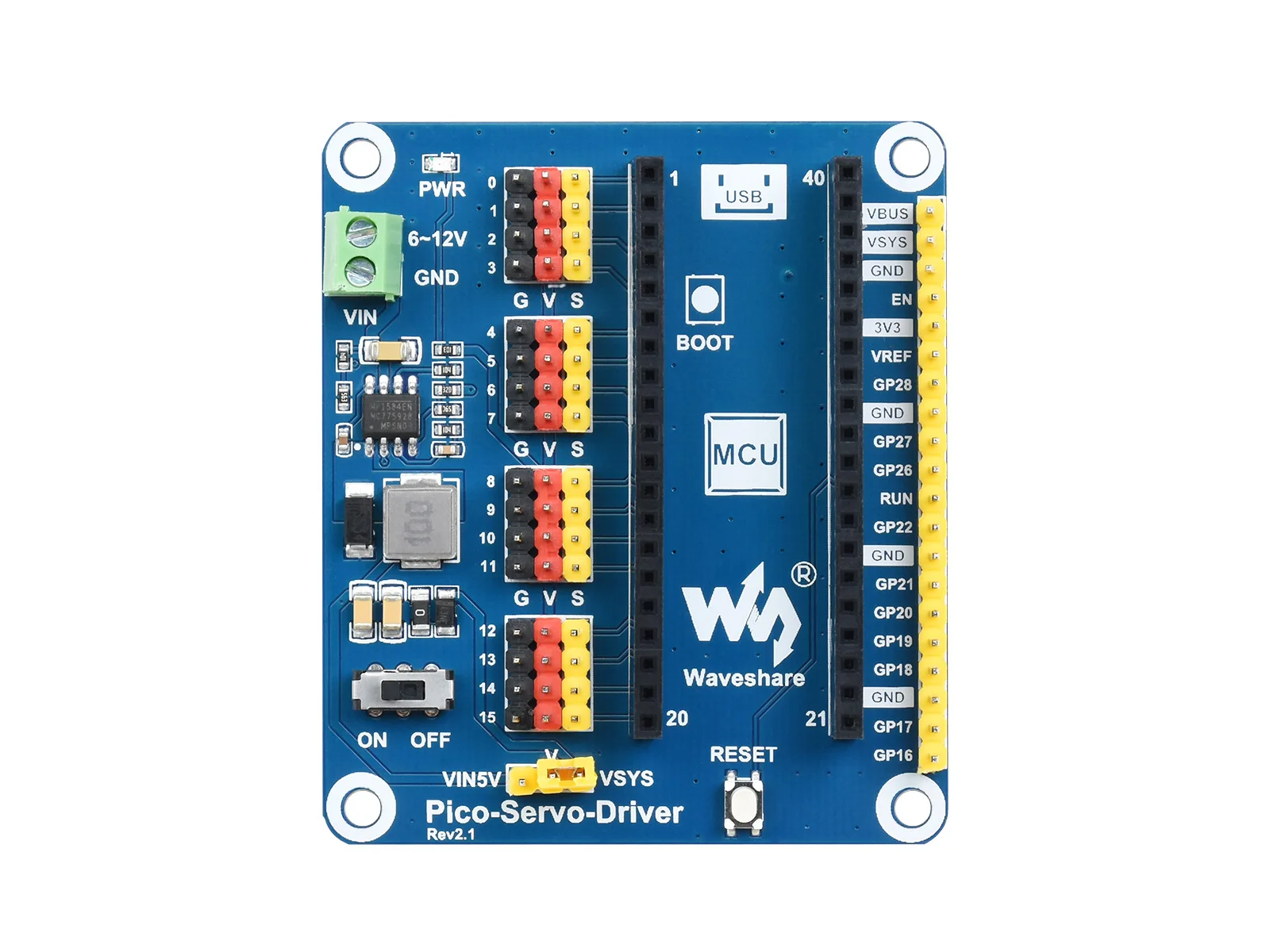 Pico- ̹, Raspberry Pi pico  ̹ , 16 ä , 16 Ʈ ػ