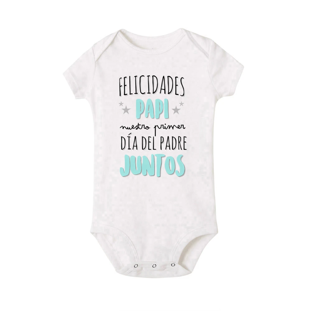 Fathers Day Family Outfit Congratulations To Dad on Our First Father's Day Together Print Family Set Father's Day Best Gift 6
