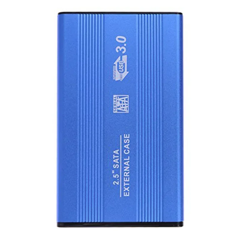 2.5 Inch Notebook SATA HDD Case To USB 3.0 SSD HD Hard Drive Disk External Storage Enclosure Box With U S B 3.0 Cable