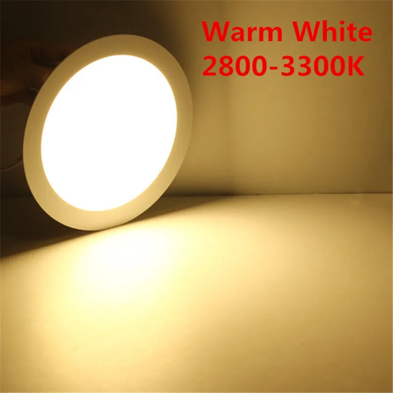 12V 24V Input LED Downlight Recessed Ceiling Light LED Panel Light with Driver Aluminium WW-3000K NW-4000K CW-6000K