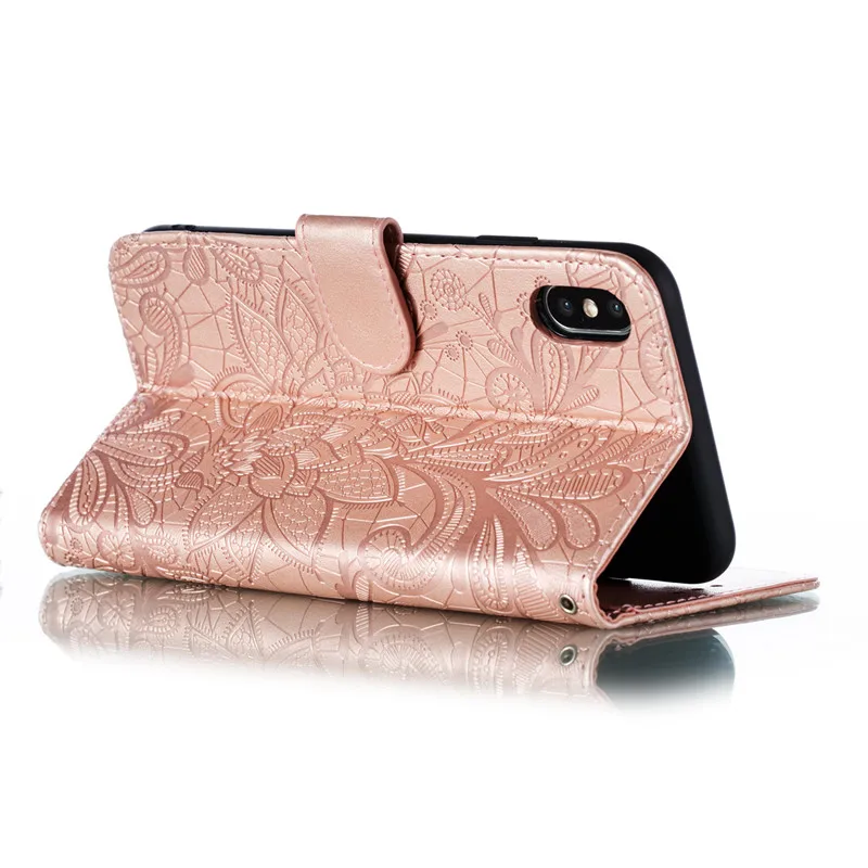 Leather Flip Wallet Phone Case - Elegant Protective Cover