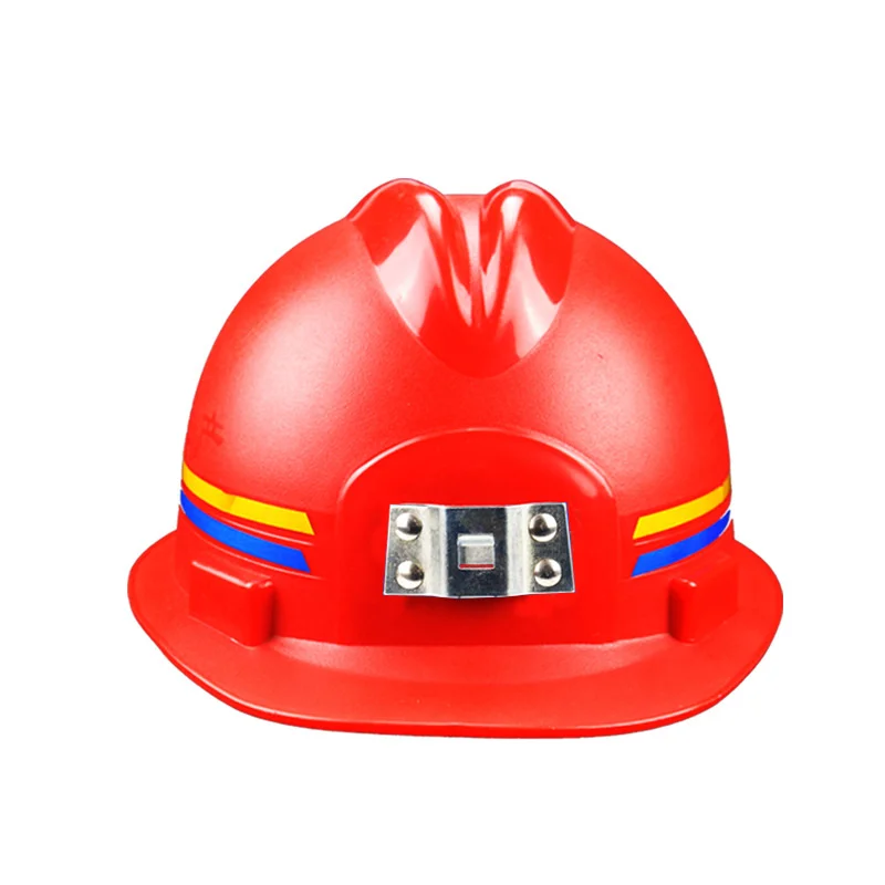 Miner Safety Helmet with Lamp Holder ABS Construction Helmet Black White Blue Red Yellow Industrial Protective Safety