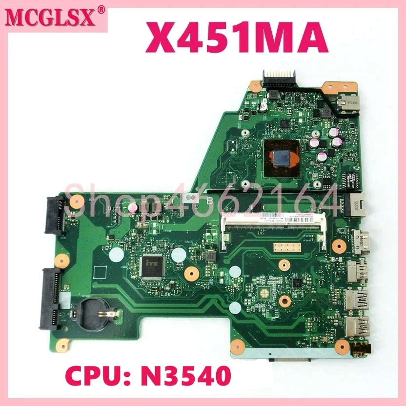 X451MA With N3540 CPU Notebook Mainboard For ASUS F451M X451M X451